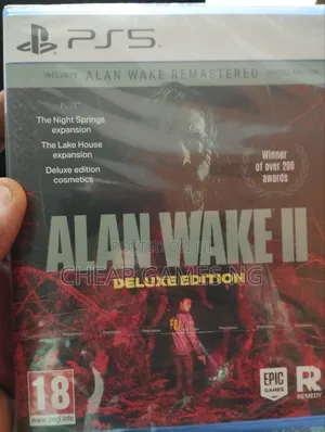 Alan Wake 2 Ps5 Deluxe Edition