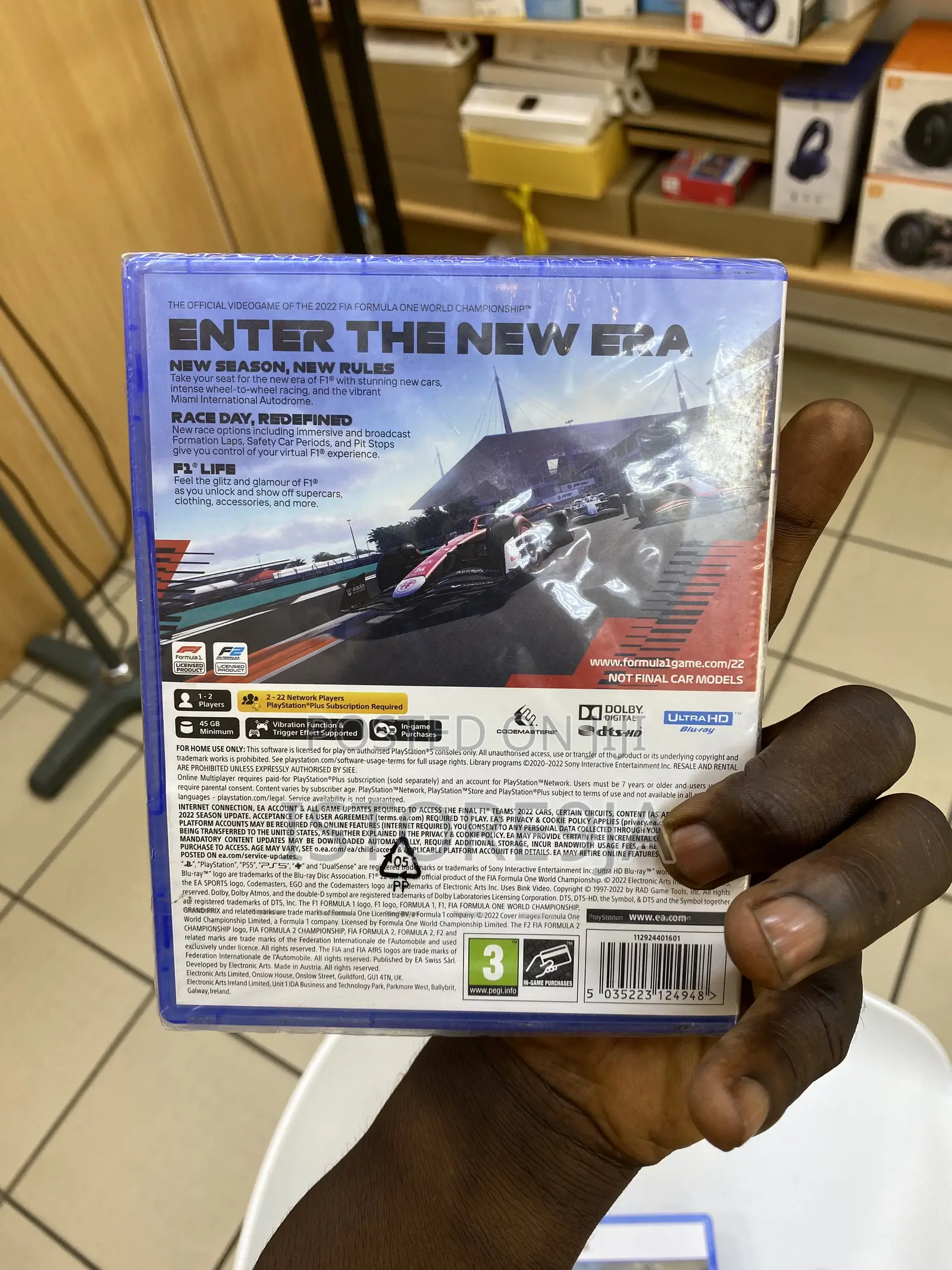 Fomular 1 Ps5 Gaming Cd