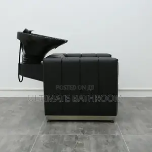Black Shampoo Bed With Complete Accessories