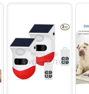 Outdoor Solar Alarm for Your Home, Cars Etc