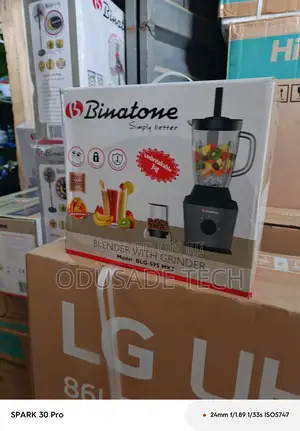 Puree Powerhouse Binatone Blender Grinder BLG-595 Mk2