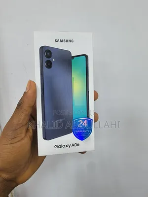 New Samsung Galaxy A06 128 GB Black