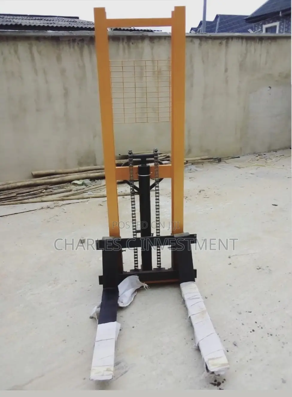2 Ton Manual Hydraulic Pallet Stacker
