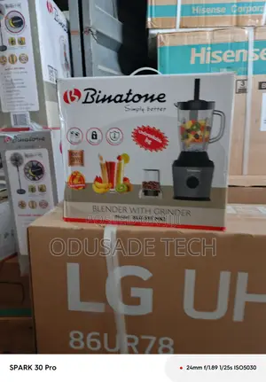 Flavor Fusion Binatone Blender & Grinder Blg-595 Mk2