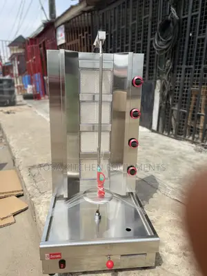 4 Burner Shawarma Machine