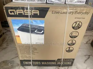 Qasa 7.6kg Twin-Tub Washing Machine