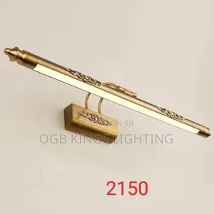 Golden Bathroom Wall Light Led Europe Cosmetic Mirror Lamp