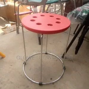 Round Iron Stool