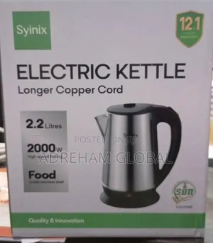 Syinix 2.2l Electric Kettle 2000w