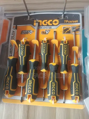 Screwdriver Ingco Set Hksd0728