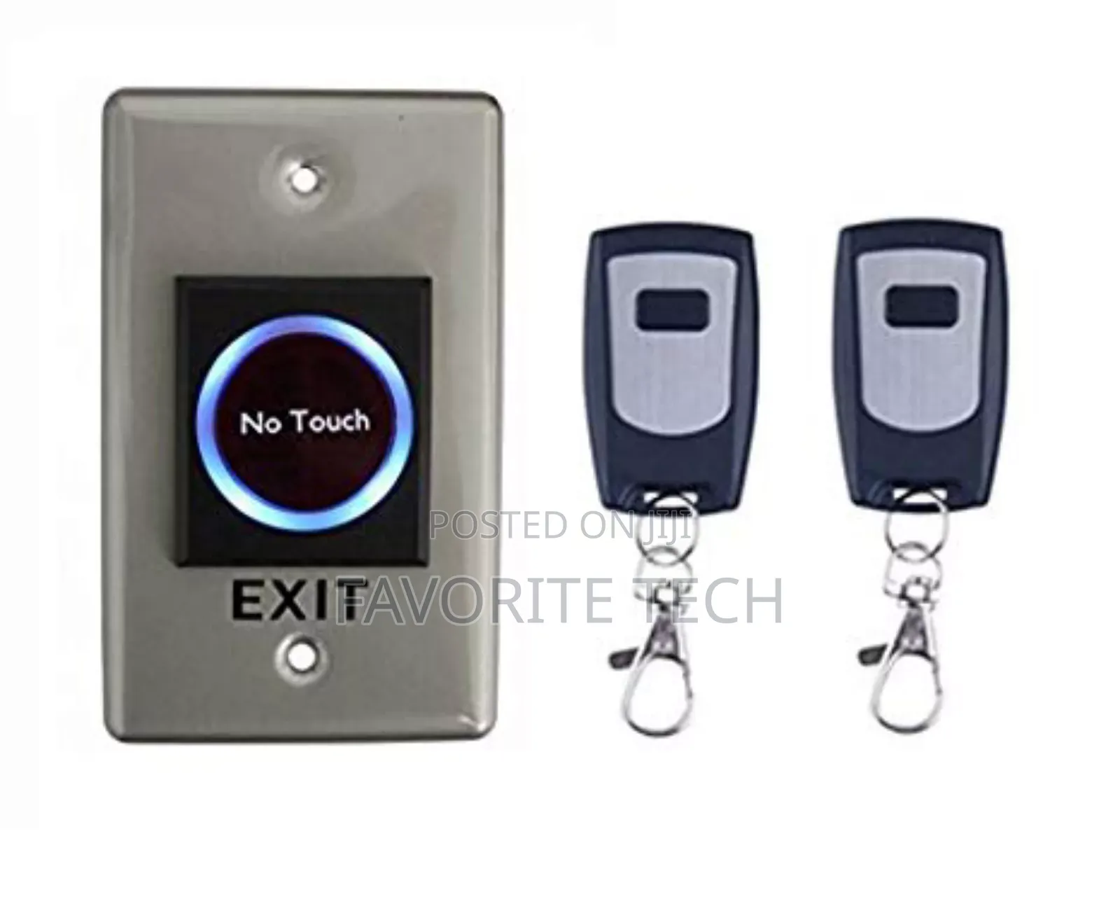No Touch Exit Button With Remote