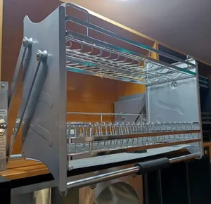 Pull Out/Down Plates Rack for Kitchen Cabinets 80cm