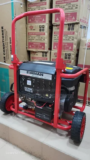 10kva Firman Petrol Generator 100% Pure Copper Coil.