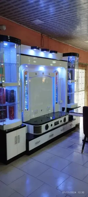 Executive Multi Functional Room Divider Tv Shelve