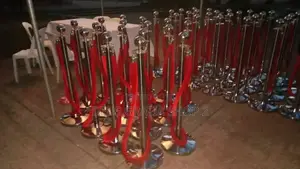Crowd Control /Barriers Stanchion/Bank Rope/Airport Barrier