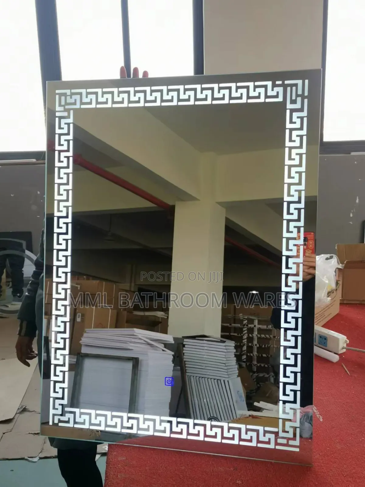 Led Bathroom Mirror With Touch Sensor