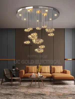 *Starry Sky Stair Light Modern Minimalist Duplex Apartment