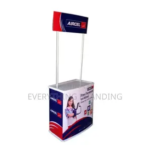 Branded Promo Table for Events, Marketing Product Display