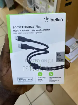 Belkin Boost Charge Flex Usb-C to Lightning Cable 10ft