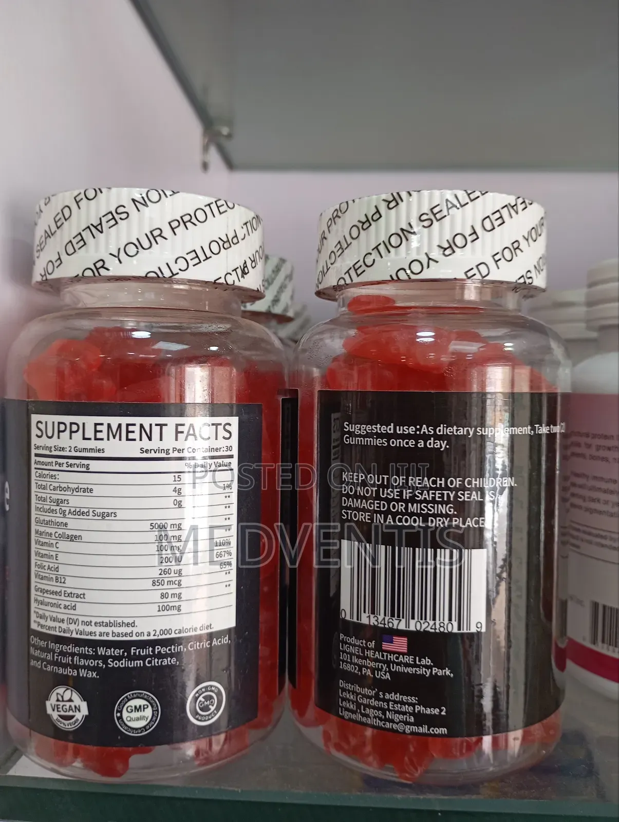 Lignel Glutathione Gummies