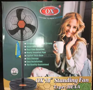 18" Ox Hexa Electric Standing Fan