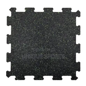 Rubber Flooring Interlocking Tile
