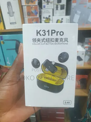 Pro Collar Clip Button Microphone