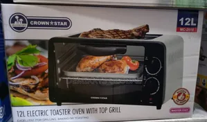 Crownstar Electric Toaster Over With Top Grill 12l