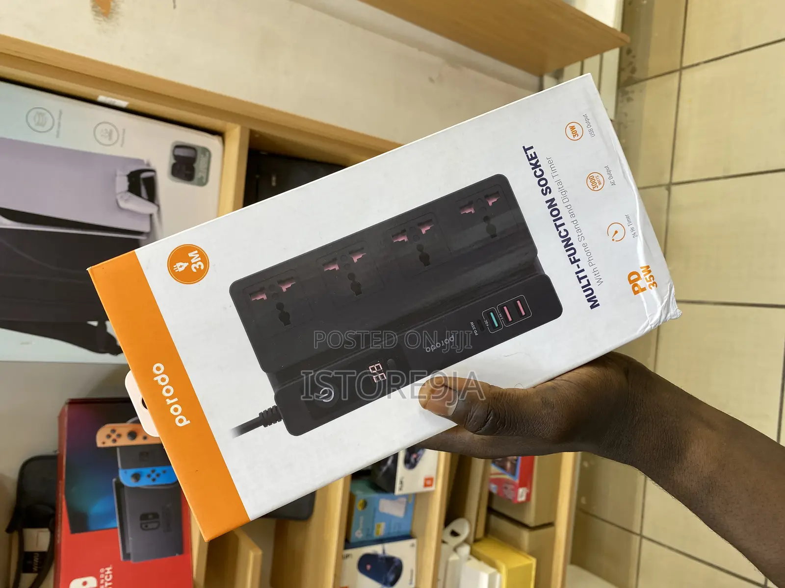 Porodo Multi-Function Socket Pd 65watt