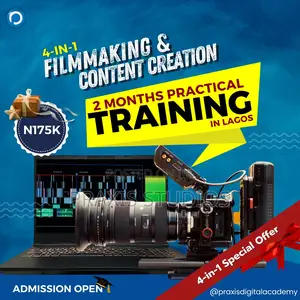 4-in-1 Filmmaking Content Creation Training
