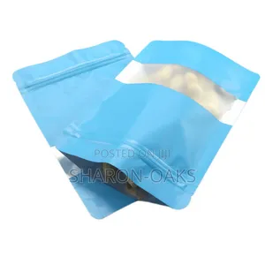 12x20cm Blue Aluminum Foil Pouch