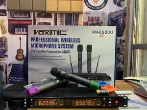 Voximic Vm-6000u Professional Wireless Microphone