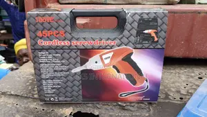 Rechargeable Screwdriver Portable 45pcs Cordless Accessories