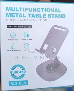 Phone Tablet Stand 360 Degrees Rotating Holder