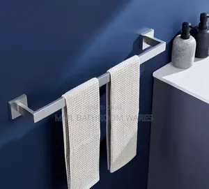 Wall Mounted Towel Bar, Stainless Steel Bathroom Towel Rack