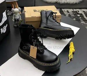 Dr Martens Quality Luxury Men Genuine Leather Boots