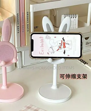 Rabbit Phone Holder / Phone Stand (Adjustable)