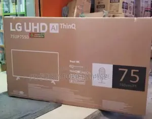 Original Lg Uhd Real Smart Tv 75inche Frameless Pro Max