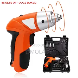 45 PCS Rechargeable Screw Driver With an Exclusive Box