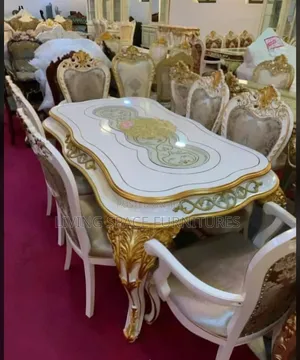 Royal Wood Dining Set by 6seaters