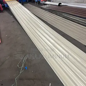 0.38mm Off-White/Ivory Beige Aluminium Longspan Roof Sheet