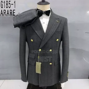 Check Double Breasted Turkish Suit