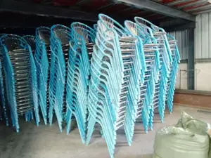 Canteen Chair. Metal Restaurant Chair