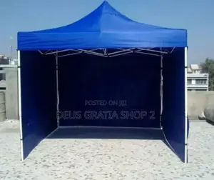 10 by 10 Foldable Canopy Tent With 3 Side Cover