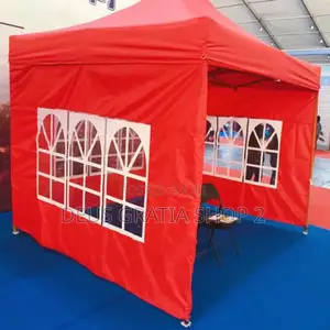 10 by 10 Foldable Canopy Tent With Side Cover With Window