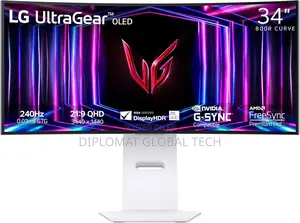 Lg 34gs95qe 34-Inch Ultragear Oled Curved Gaming Monitor
