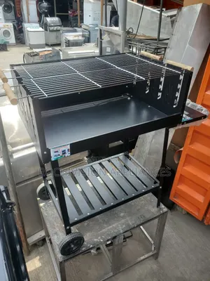 Charcoal BBQ Grill Deluxe Stainless Steel Outdoor Barbecue