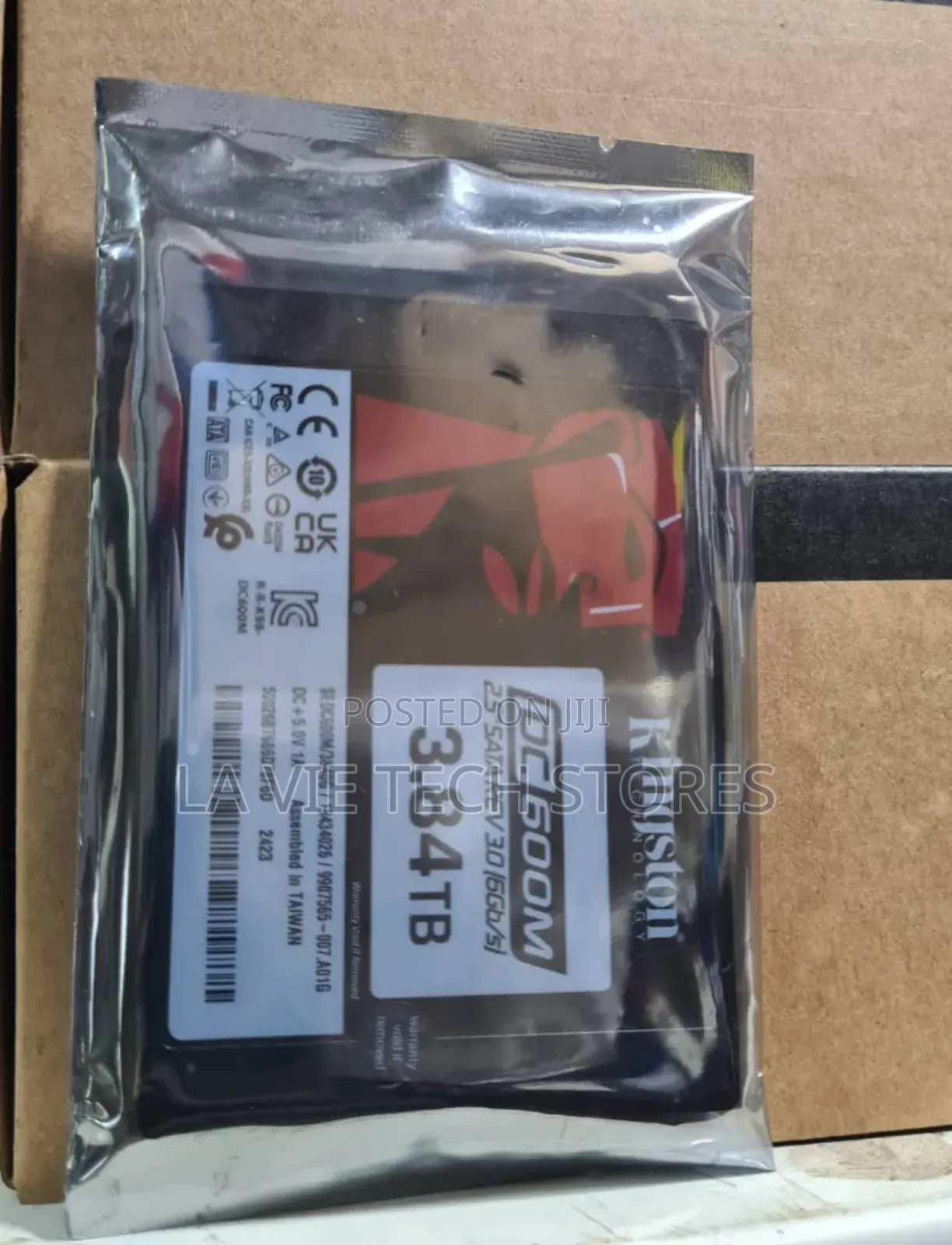 Kingston Enterprise Dc600m 3.84 Tb Solid State Drive