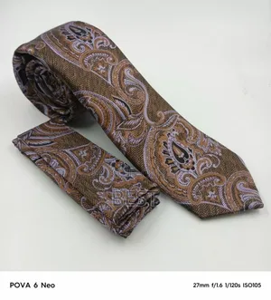 Vintage Design Quality Ties With Pocket Square