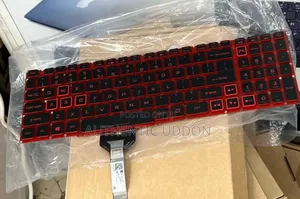 Msi Gf65 15.6" Gaming Laptop Keyboard Us With Backlit Red